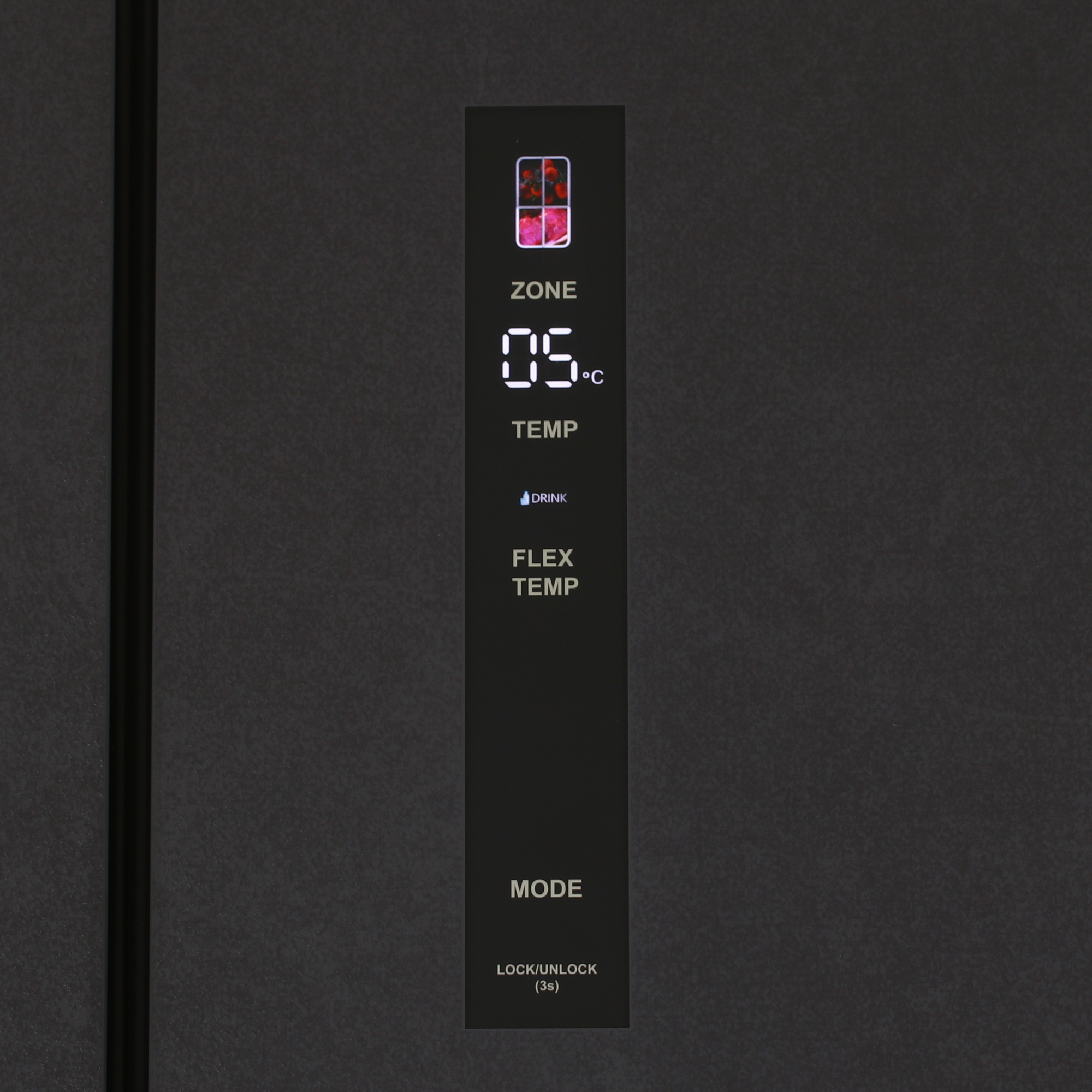 9168749 Холодильник многодверный   HIBERG RFQ-600DX NFGM inverter серый STDN-0007654 - Вид №11