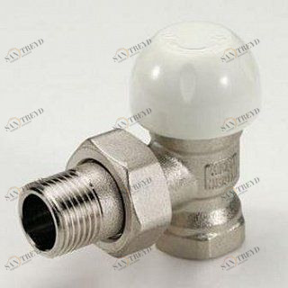 Вентиль НВ угловой  термостатический 3308 с разъемным соединением TIEMME 3/4" Kvs,3.3 3300027