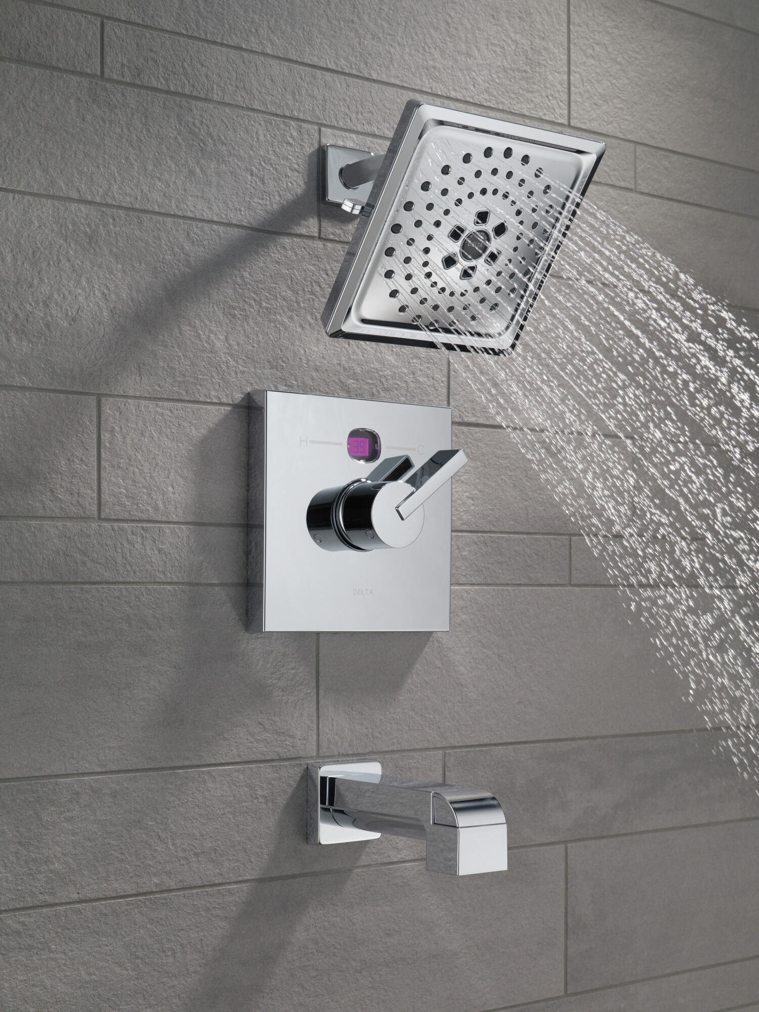 RP75435CZ Излив ванны - отводной клапан Delta Faucet Ara Шампанское бронза - Вид №14