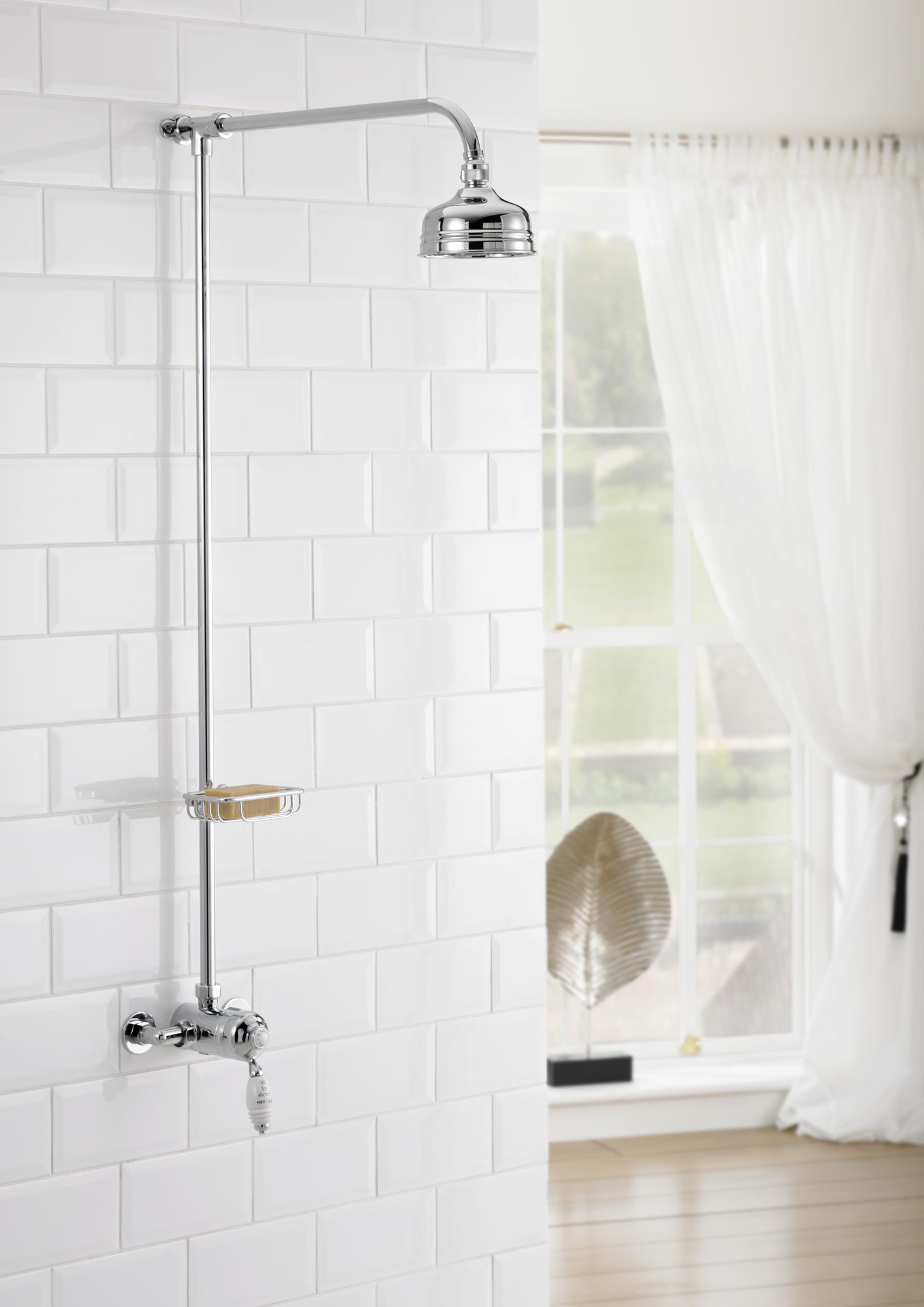 Traditional bathrooms Смеситель для душа с фарфоровой ручкой ASCOT Tbmskit1.expvariantenverschiedene  - Вид №2