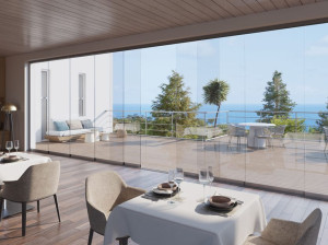 Раздвижные окна из алюминия и стекла