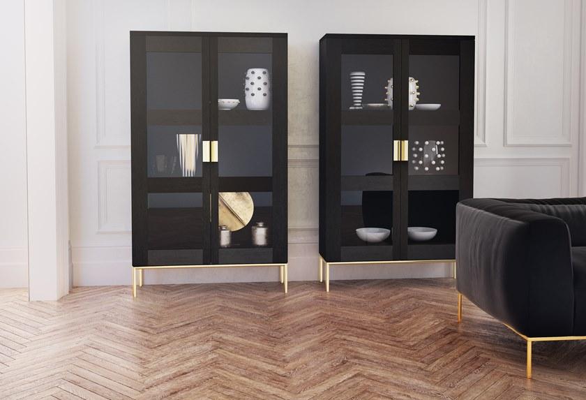Woodman Комод из дерева и стекла с распашными дверцами Pimlico 235228001052  - Вид №6