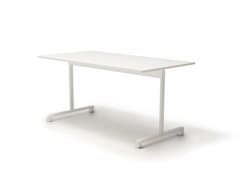 Деревянный прямоугольный стол на колесах Andreu World Connect Training ARCH-00123101