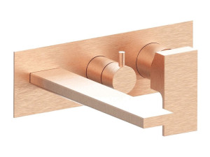 Однорычажный настенный смеситель для ванны с переключателем