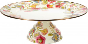 10623714 Mackenzie-Childs Блюдо сервировочное на подставке 40 см Металл