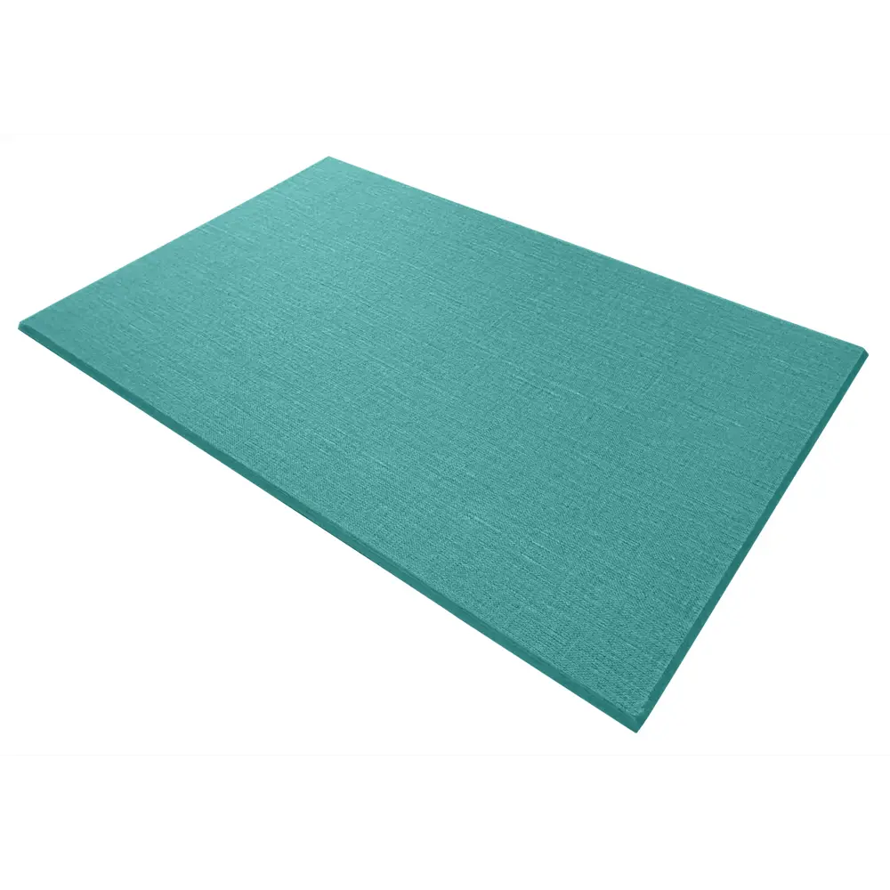 Панель полиэстеровая 9мм 600x400 мм цвет бирюза РСП STLM-2002110 - Вид №2