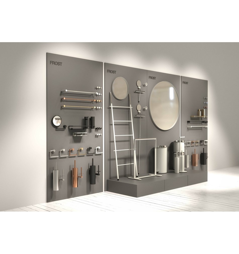 FROST Стол / вешалка для полотенец 6006 » белый / полированный Сталь / нержавеющая сталь Белый / полированный U6006-W  - Вид №6