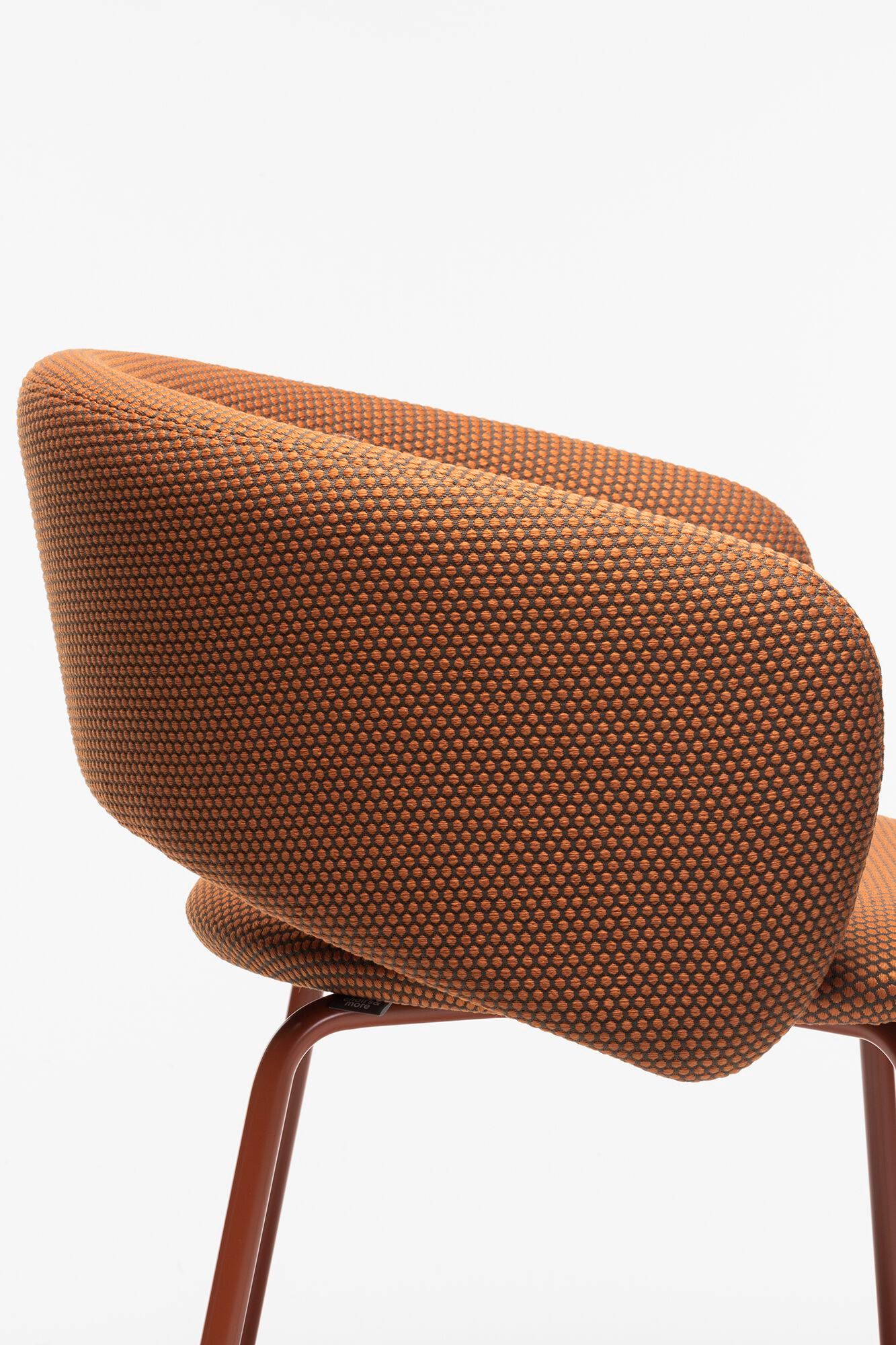 Высокий тканевый стул с подлокотниками и спинкой CHAIRS & MORE Bel ARCH-00083832 - Вид №14