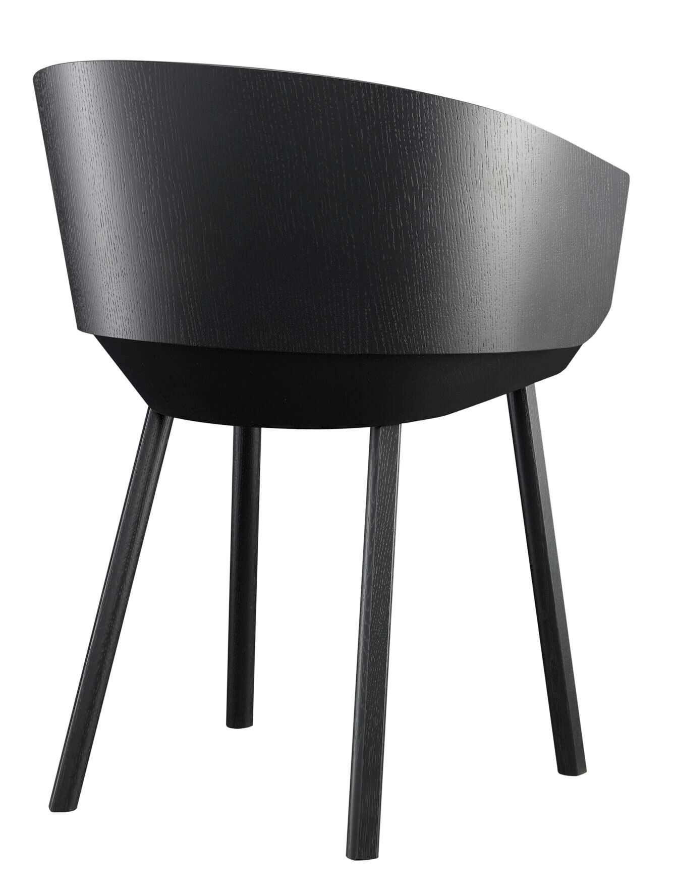 Деревянный стул с подлокотниками e15 Houdini ARCH-00099423 - Вид №10