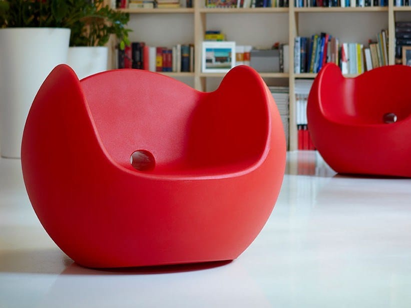 Кресло-качалка из полиэтилена SLIDE Blos ARCH-00009148 - Вид №2