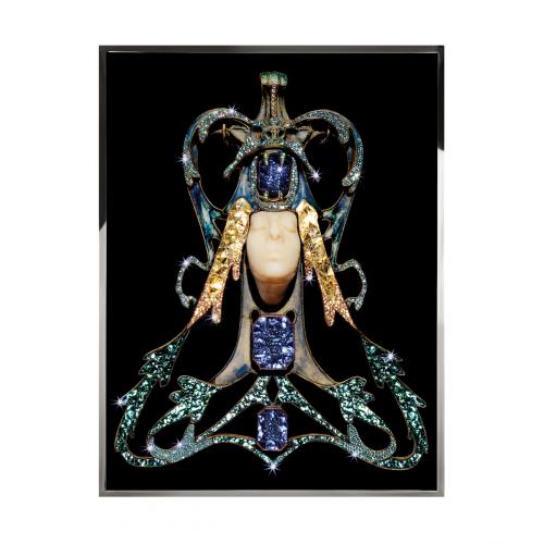 Lady Dragon Смешанная техника Visionnaire 