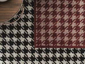 Tonin Casa Прямоугольный коврик с оптическим узором  T94003