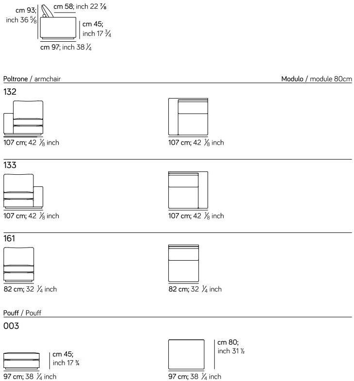 AMURA Модульный тканевый диван Murray sun-id-1434669 - Вид №6