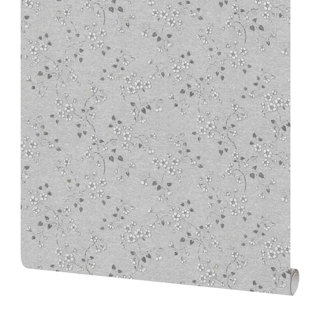 Обои бумажные Московская обойная фабрика Дарлинг серые 0.53 м 6303-5 STLM-2090386