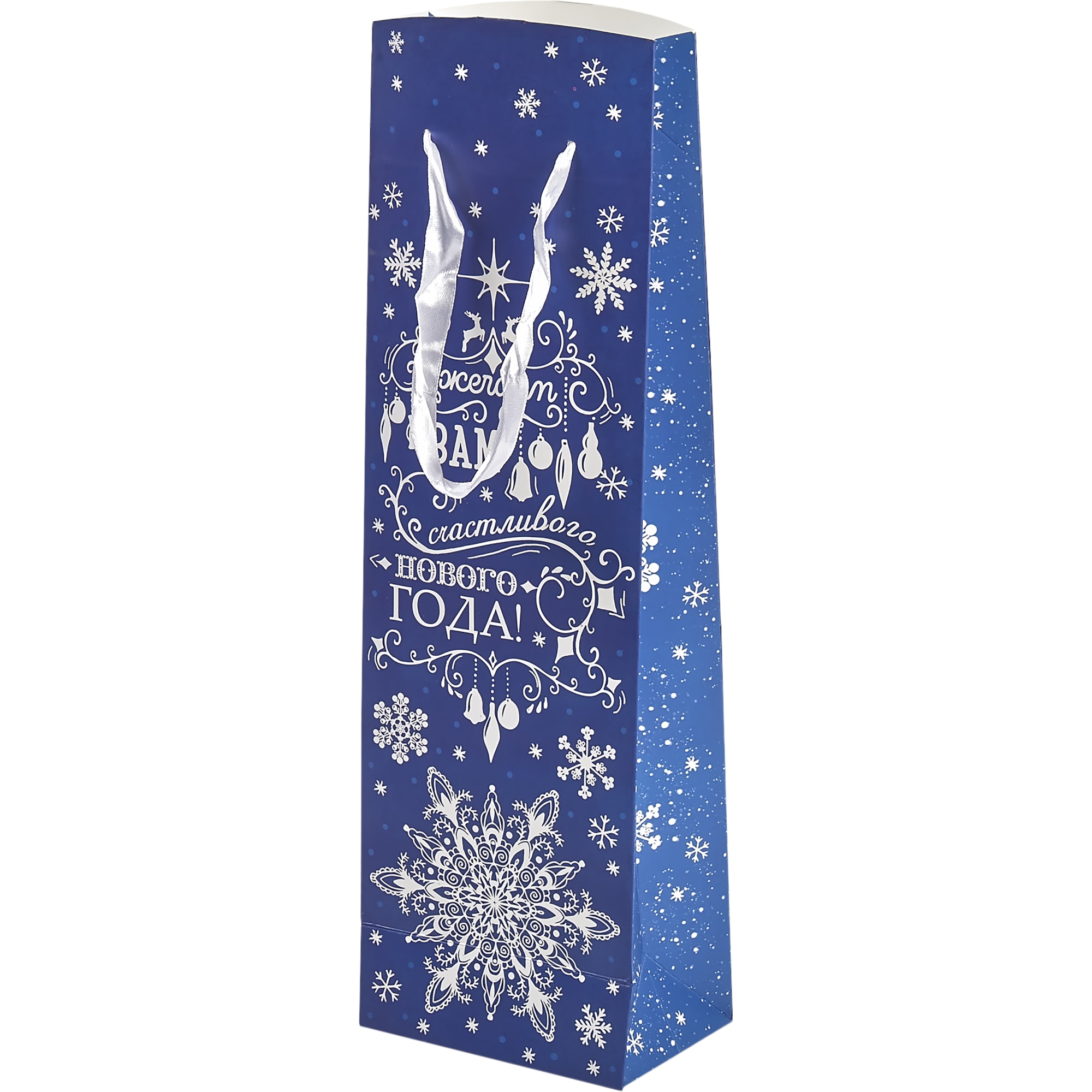 82304864 Пакет подарочный «Метель» 13x35 см Santreyd  - Вид №2
