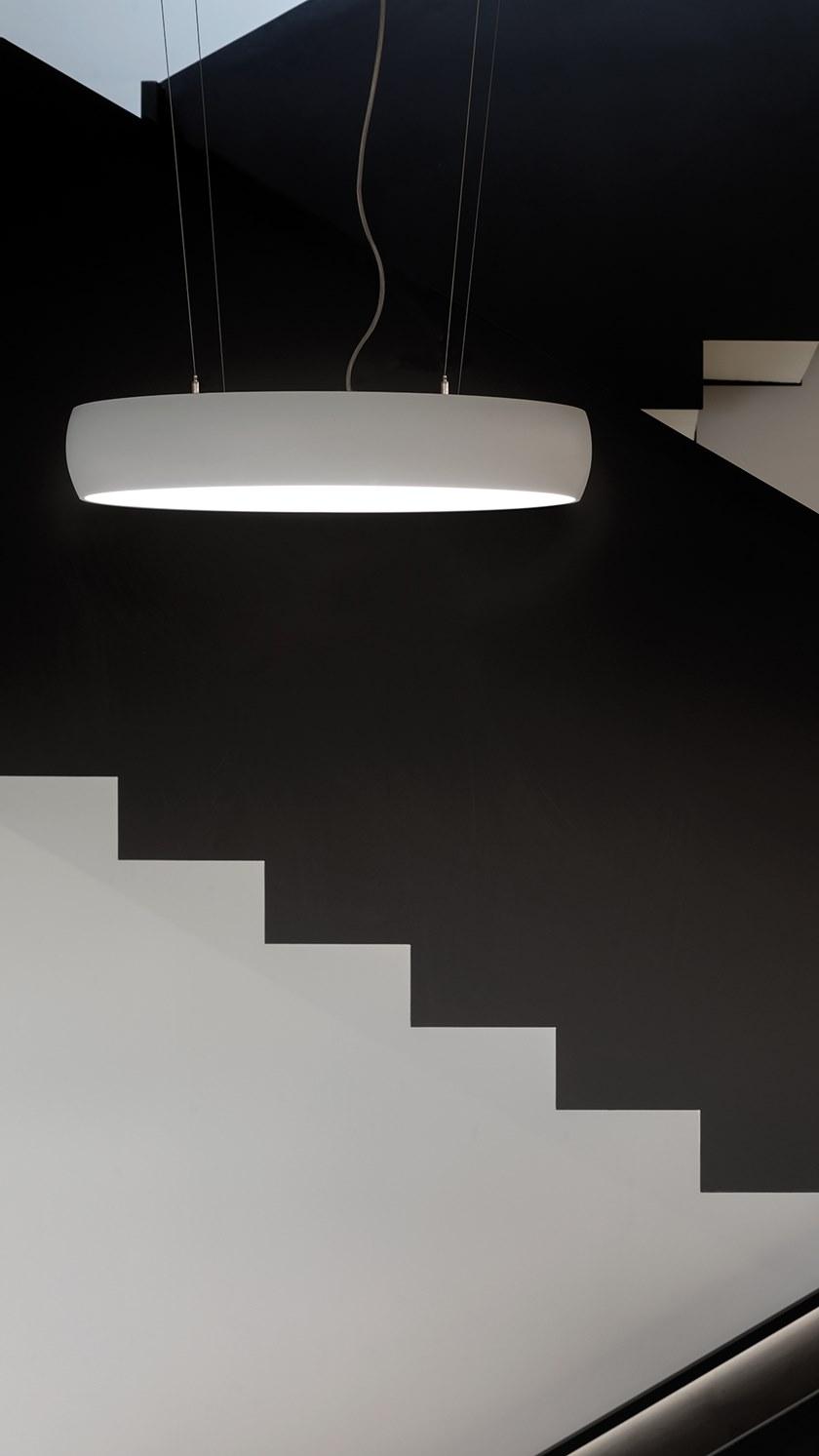 Arkoslight Светодиодный подвесной светильник из алюминия Drum suspension sun-id-1379577 - Вид №7