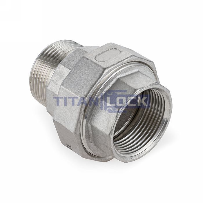 Американка нержавеющая (AISI304) 3/4", ВР/НР TL3/4UFM TITAN LOCK 
