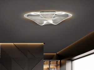 109001 Потолочный/настенный светильник LED хром Schuller Enigma