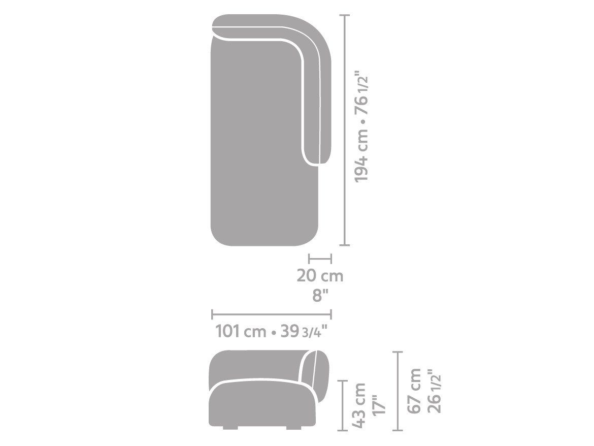 Ткань диван Linteloo Arp ARCH-00137465 - Вид №2