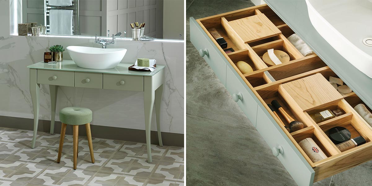 Тумба для ванной Bosa 112 Glass BOS-N-112-GR Victoria + Albert BOSN112GR - Вид №2