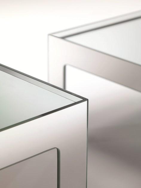 Glas Italia Журнальный столик с низким кристаллом Mirror mirror sun-id-1443909 - Вид №1