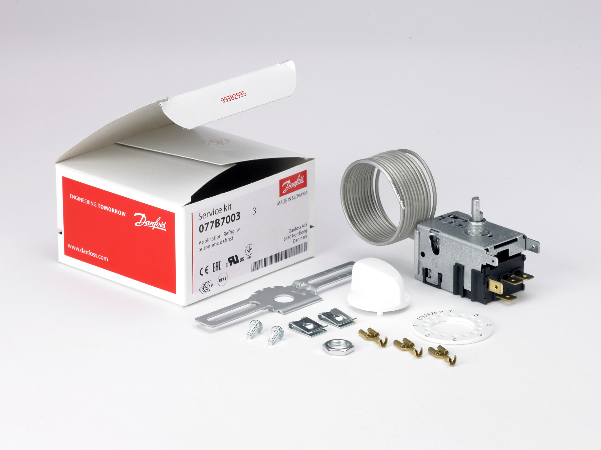 Danfoss Сервисные термостаты бытового и торгового применения Термостат сервисный 077B7004  - Вид №7