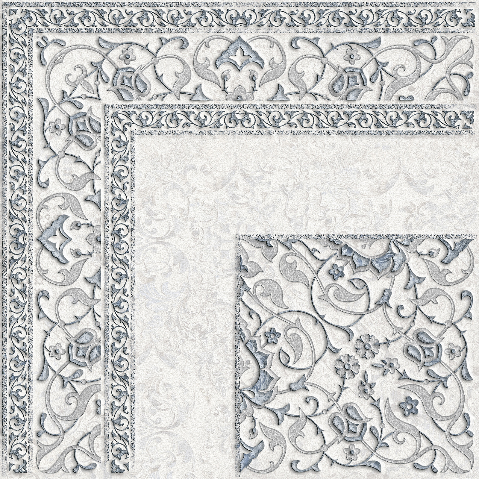 90392586 Декор DFU04DEL27R 600х600х9 цена за штуку Deloni STLM-0211880 ALMA CERAMICA