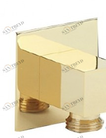 Шланговое подсоединение MIGLIORE Quadra ML.RIC-30.255.DO, золото, 1/2'х1/2' 