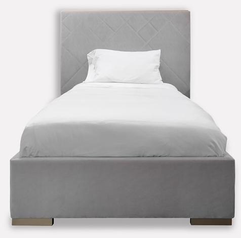 MORADA Двуспальная кровать из бархата Cubé Cube bdtws - Вид №1