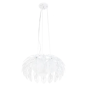 Подвес Paola 3xE27x60 Вт, металл/стекло, цвет белый