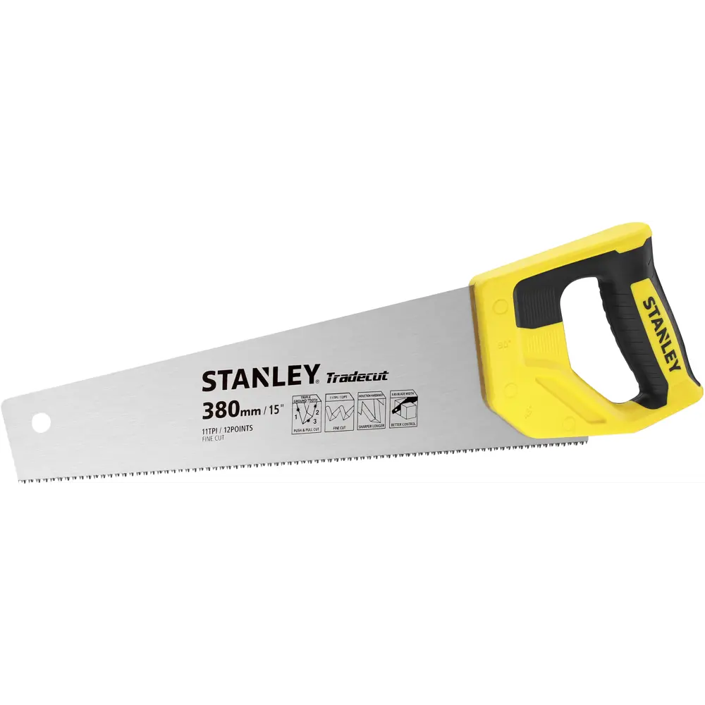 Пила по дереву 380 мм Tradecut Stanley STLM-2184253