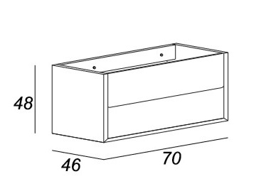 Мебель для ванной CEZARES BELLAGIO 175 Rovere Tabacco - Вид №5