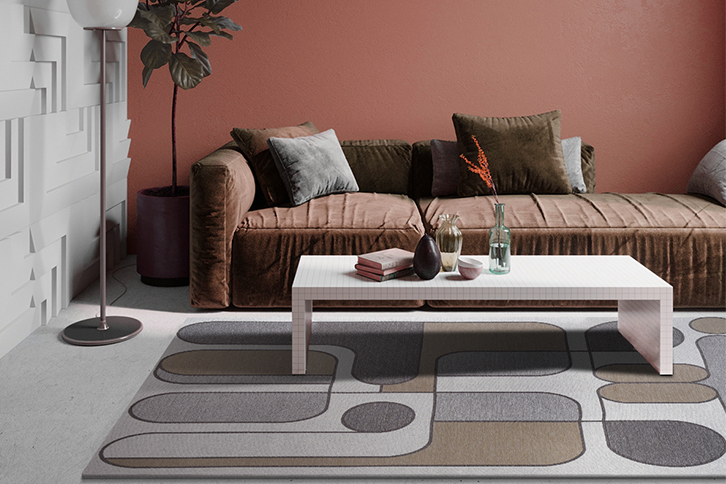 COLORISTICA TWAIN CRAG 160x230 Ковры  160 X 230  Бежевый  - Вид №2