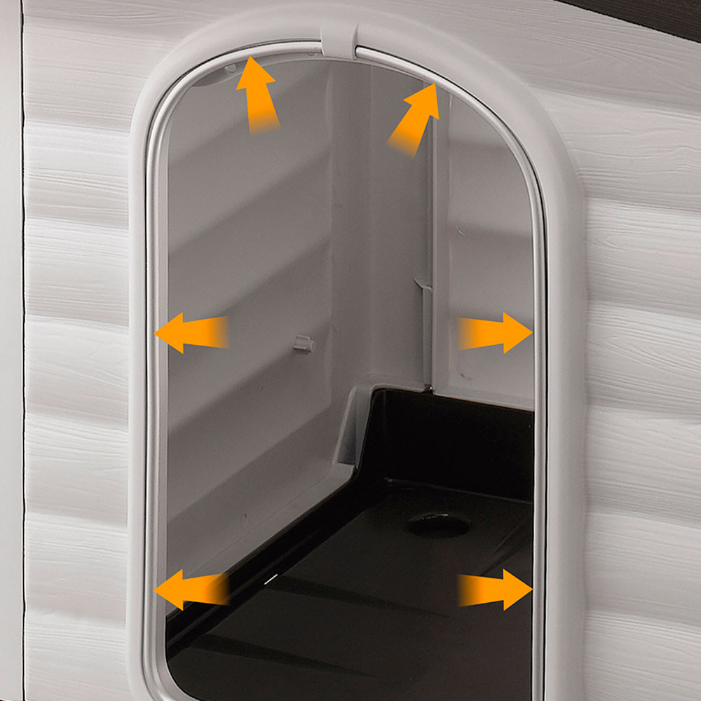 ПР0030269 Будка DOGVILLA 110 для собак 111х84х79см FERPLAST  - Вид №6