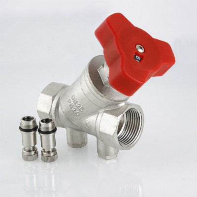 VT.054.N.05 Клапан балансировочный ручной Valtec 3/4"  - Вид №1