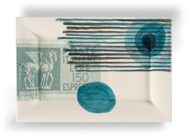 MARIONI Поднос керамический прямоугольный Postcard 01153gg - Вид №4