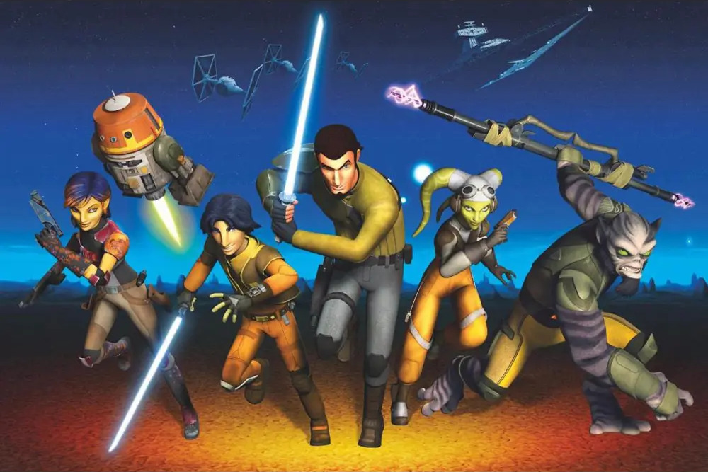 90020708 Фотообои Komar STAR WARS Rebels Run 8-486 368x254 см STLM-0087474