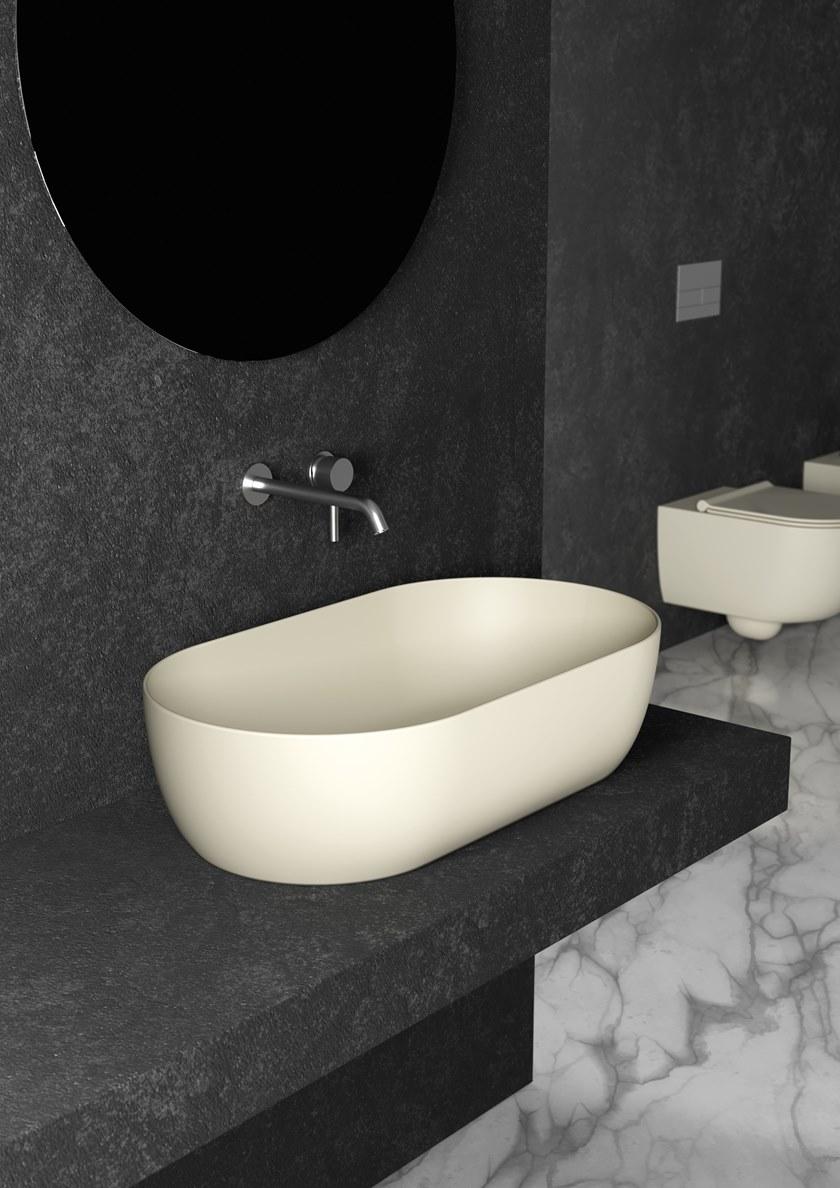 32130101,32190101,32110101 Накладная раковина на столешницу  овальная Alice Ceramica UNICA - Вид №6