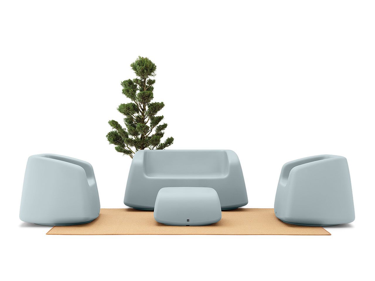 Полиэтиленовый садовый диван Lyxo Design Sugar ARCH-00095496 - Вид №1