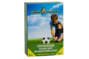 16255874 Семена газона Спортивный газон для профессионалов 1 кг 4607160330761 GREEN MEADOW