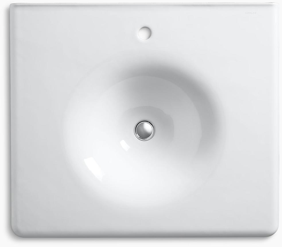 K-3048-1-0 Накладная раковина на столешницу  прямоугольная Kohler  - Вид №2