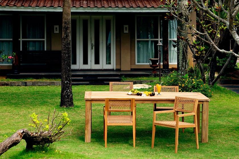 cbdesign Садовый стул из тика и веревки с подлокотниками Vienna Tj 309 - Вид №4