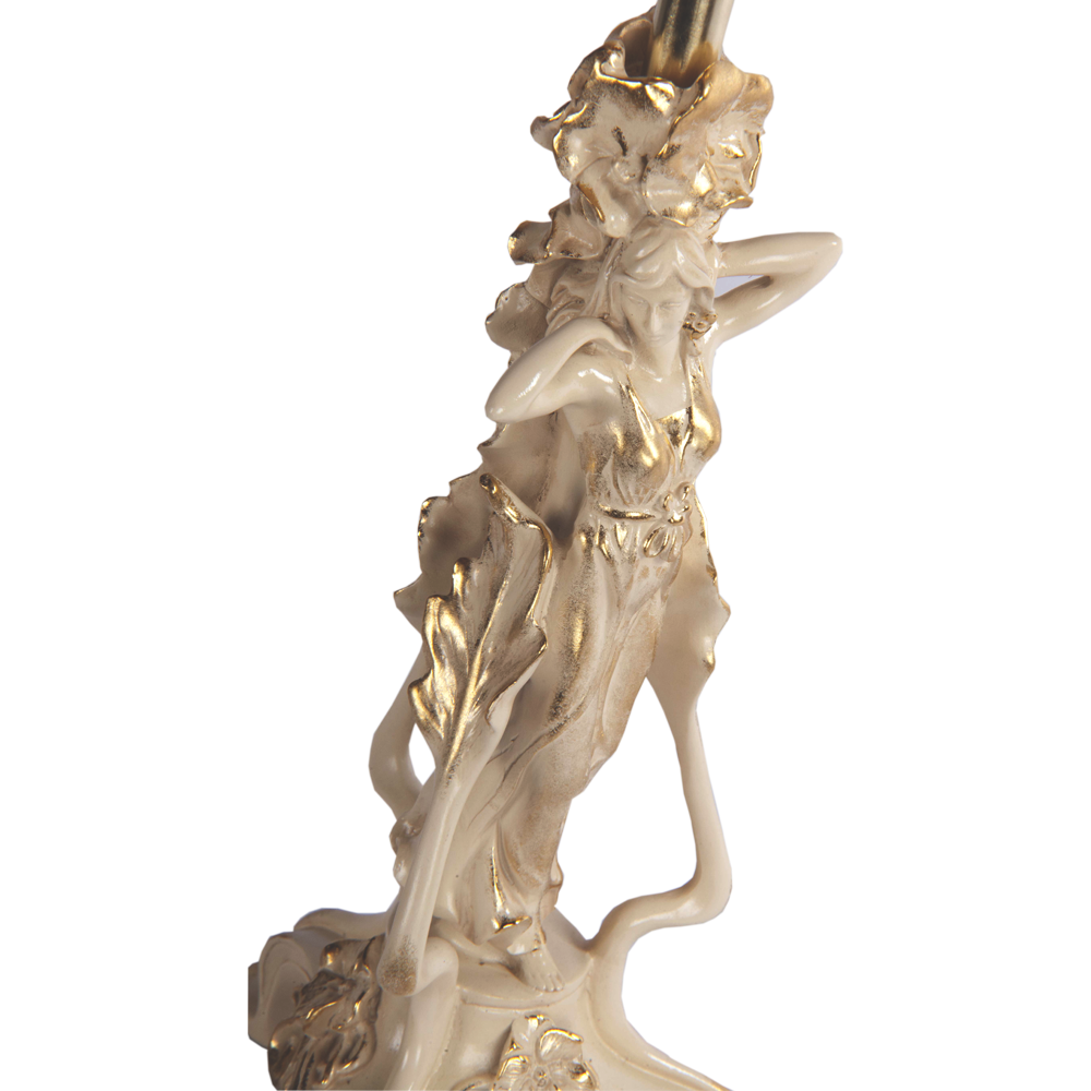 32064,34003 Настольная лампа Флора Айвори Мадлен Роза BOGACHO 4627138210680, 4627138150962 - Вид №9