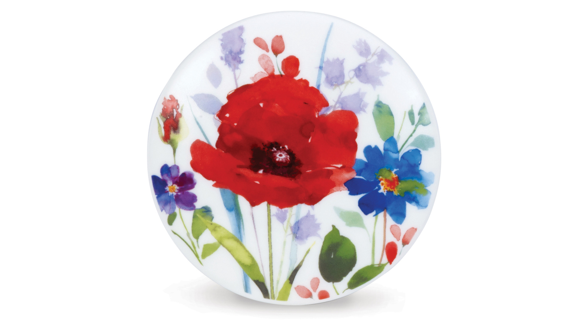 10643504 Dunoon Кружка с ситечком и крышкой Dunoon "Шетлэнд.Дикий сад" 440мл Фарфор костяной  - Вид №3