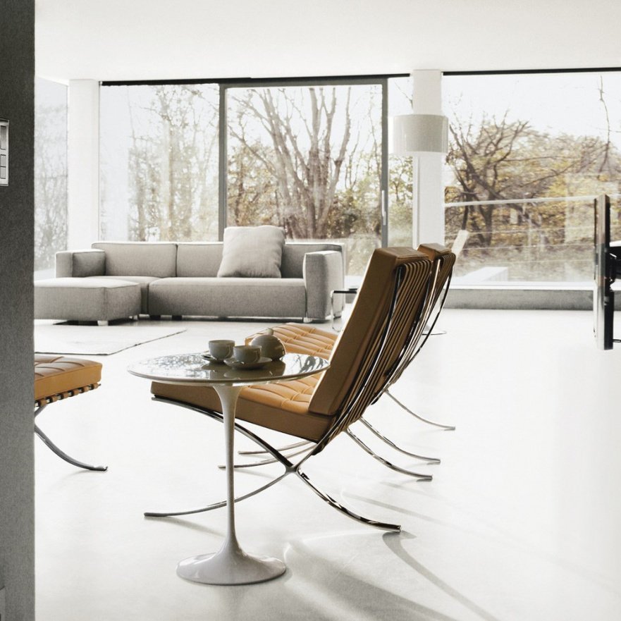 Журнальный столик черный круглый Eero Saarinen Style Tulip Table SOHO DESIGN TULIP 131565 Черный - Вид №3