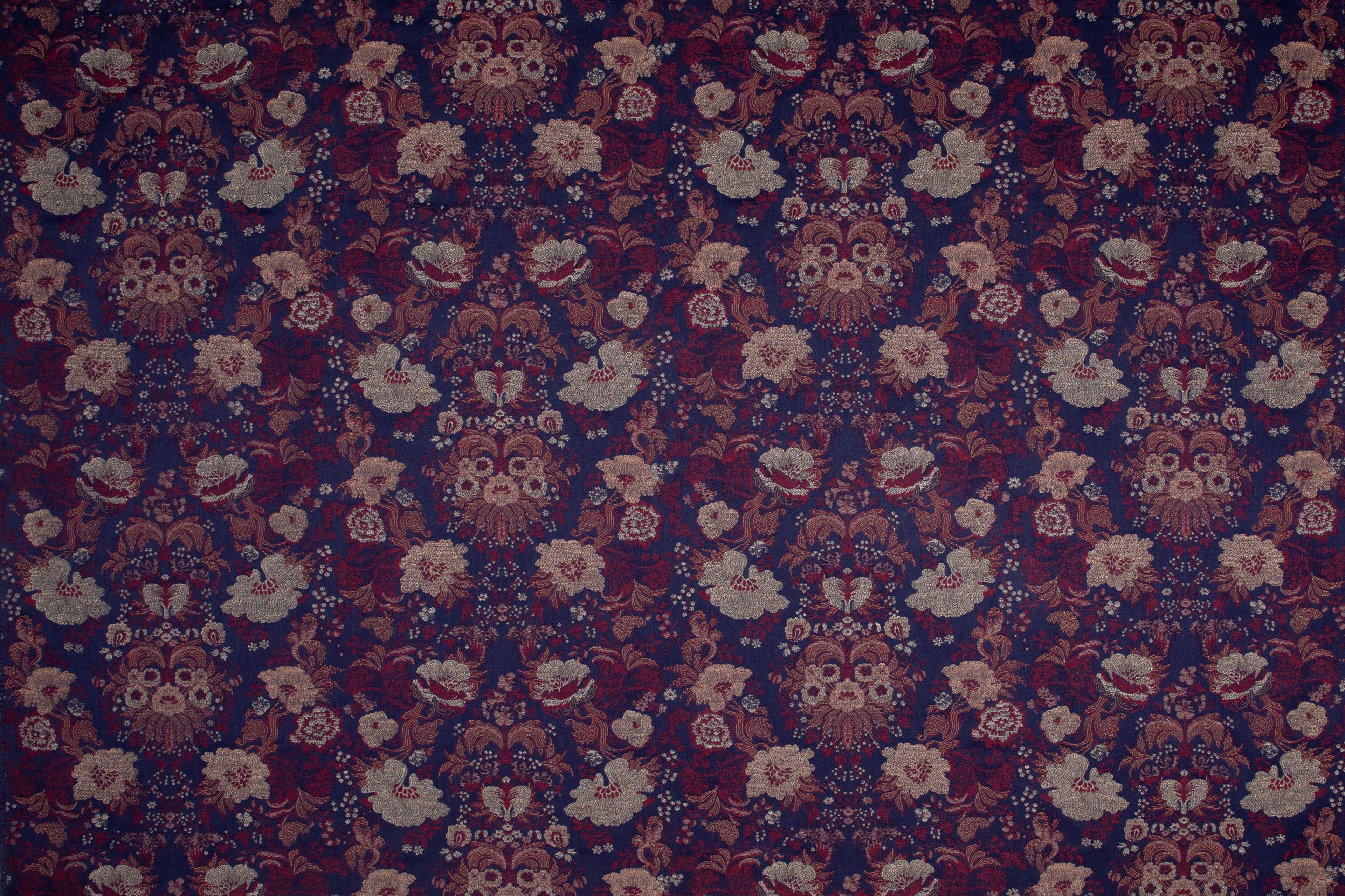 Хлопчатобумажная Жаккардовая ткань с цветочным рисунком LELIEVRE Quenin-Belle Époque ARCH-00035609 - Вид №6