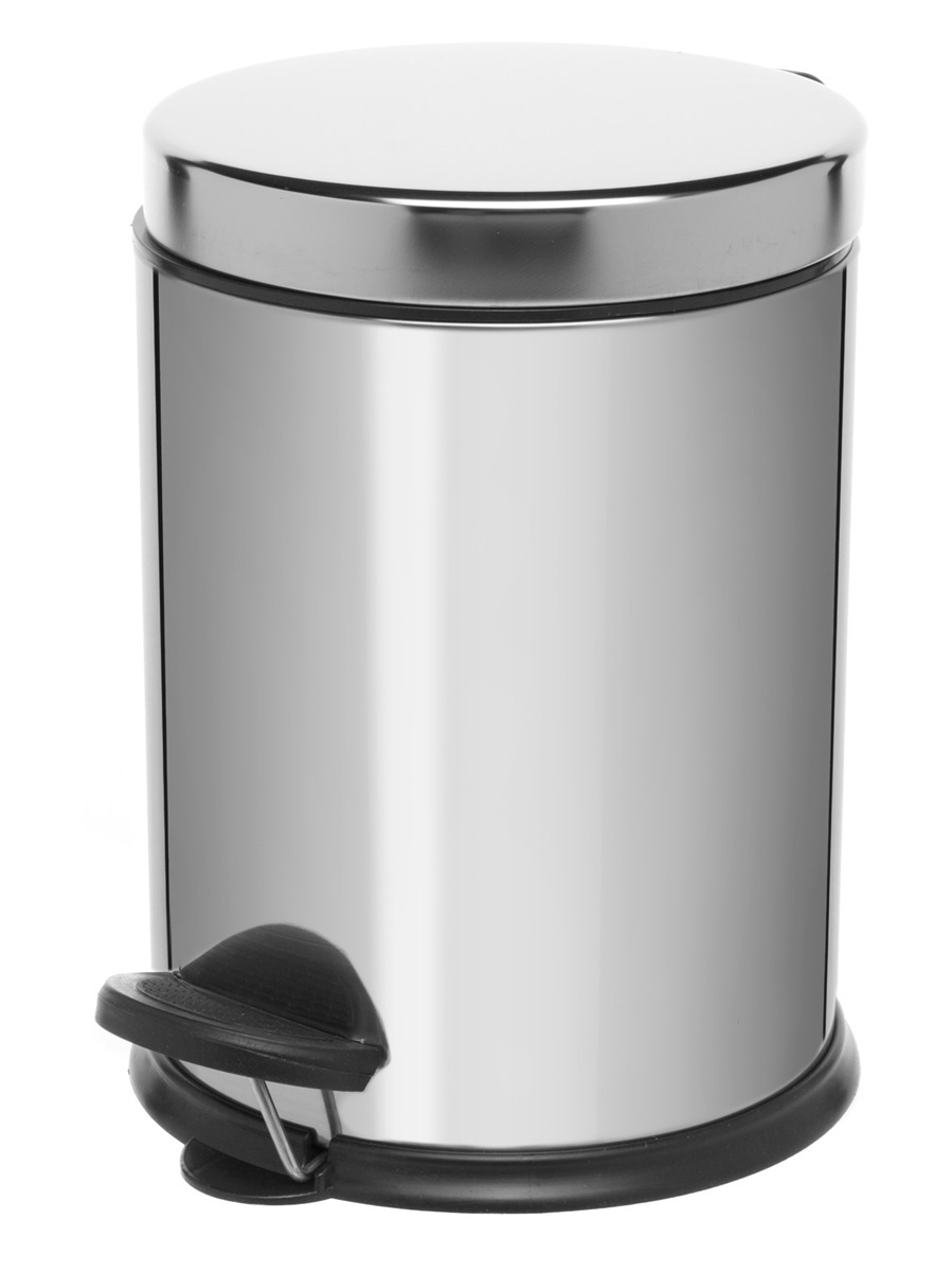 Вёдра с педалью и крышкой Cassiopea 3L Mini Chrome NAVAKO 11500