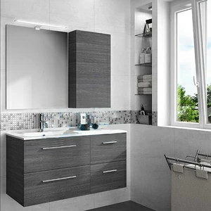 КОМПЛЕКТ МЕБЕЛИ FUSSION CHROME 100.5 СМ ALSACIA