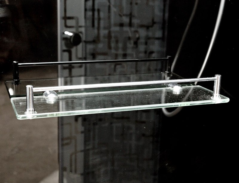 ЕМ1510 LED с гм. Душевая кабина DETO Серия EM BМ1590 N LED BLACK - Вид №6