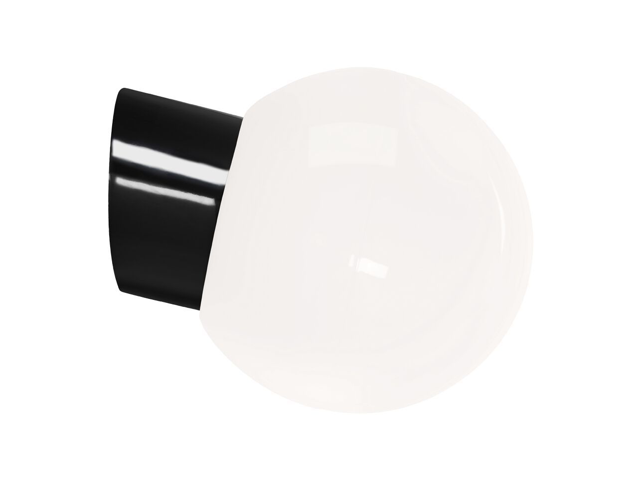 Полированная и фарфоровая опаловая стеклянная настенная лампа Ifö Electric Classic Globe ARCH-00063979 - Вид №3